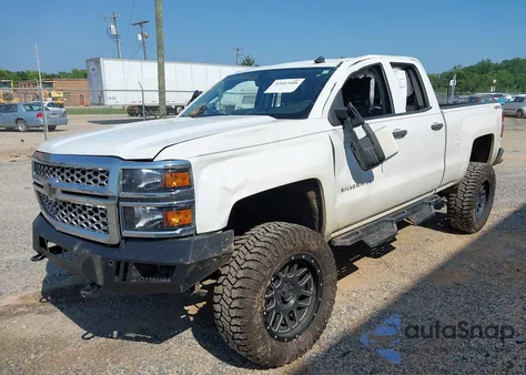2015 Chevrolet Silverado 1500 Wt z USA, uszkodzony, nr VIN 1GCVKPECXFZ323181